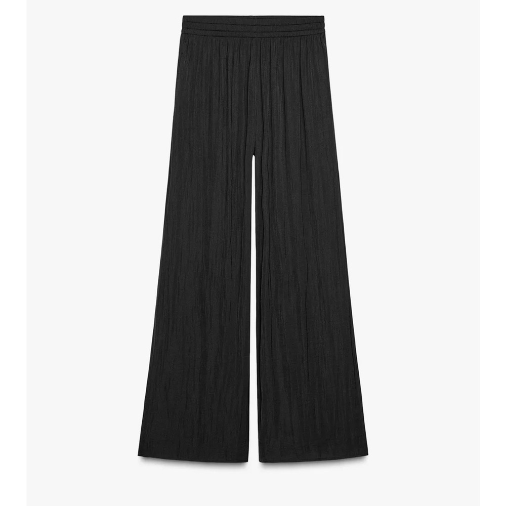Zara Satin Flowy Pants